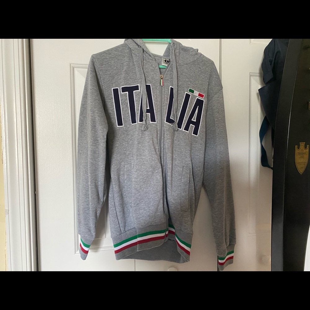 Italia Zip Up Hoodie